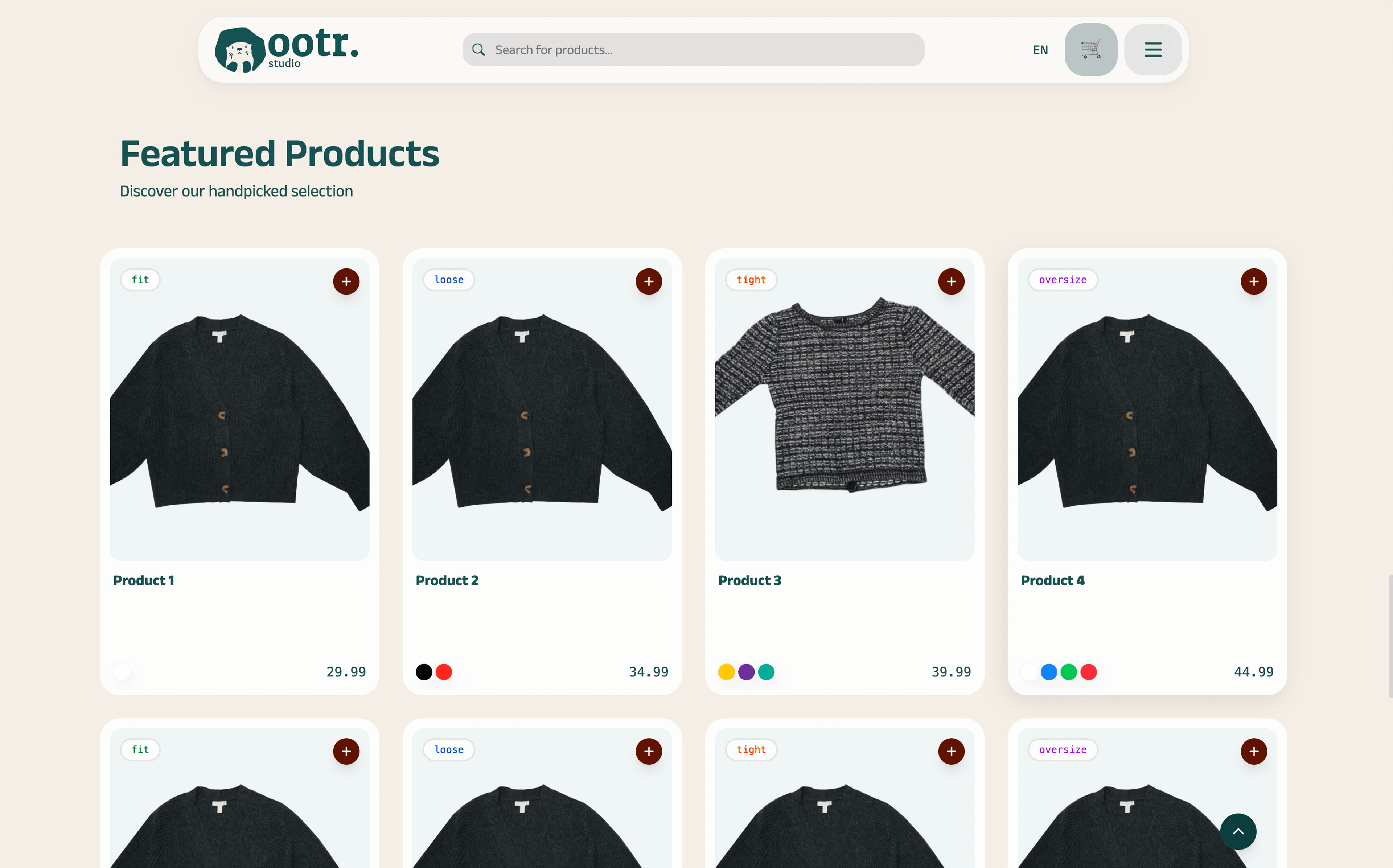 OOTR portfolio preview